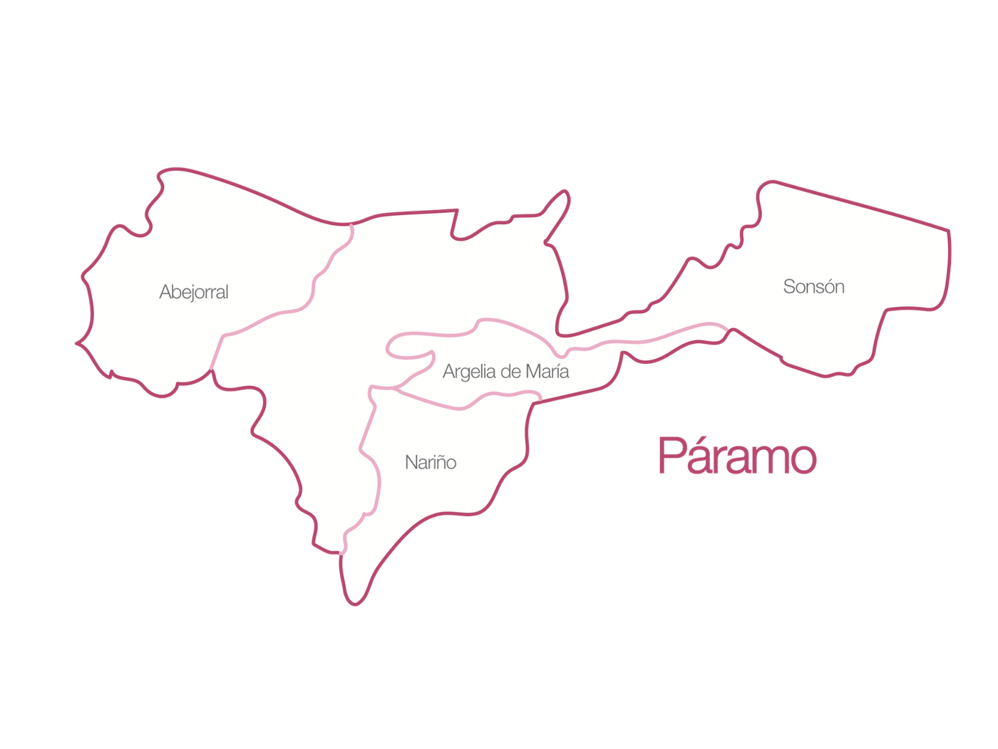 Mapa de Páramo